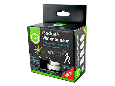 iSocket Water Sensor in the packaging iSocket Water Sensor in the packaging