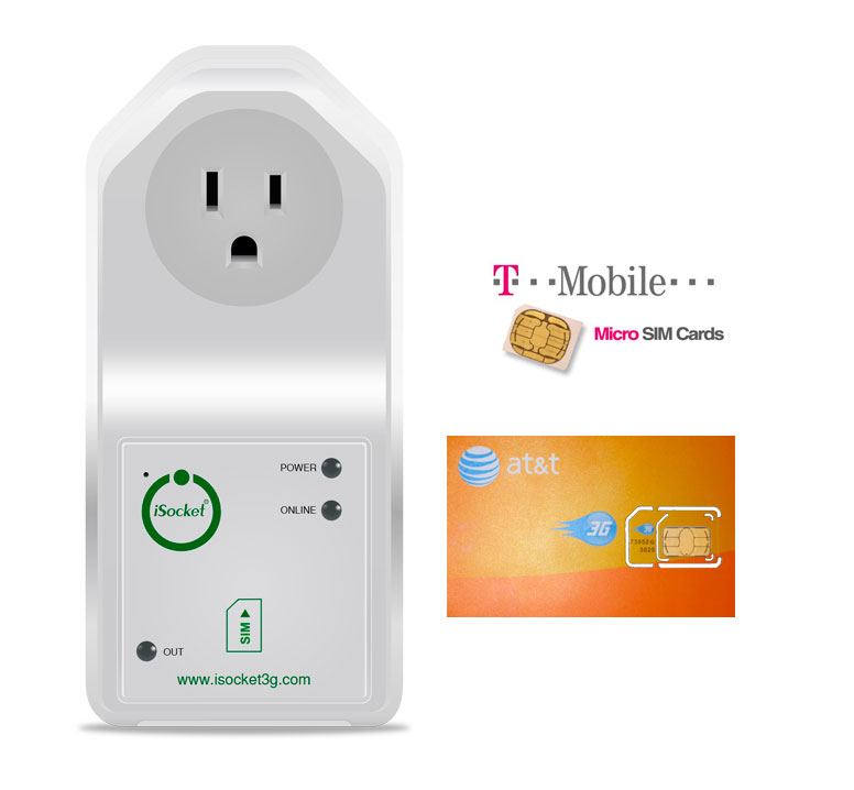 iSocket Smart Plug SMS Manager Android